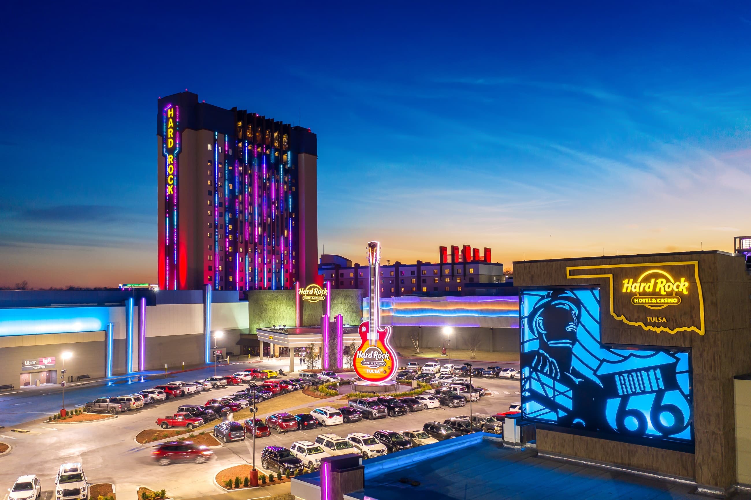 Hard Rock Hotel And Casino Tulsa exterior